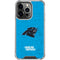 NFL Carolina Panthers Distressed Alternate iPhone 16 Pro Clear Case